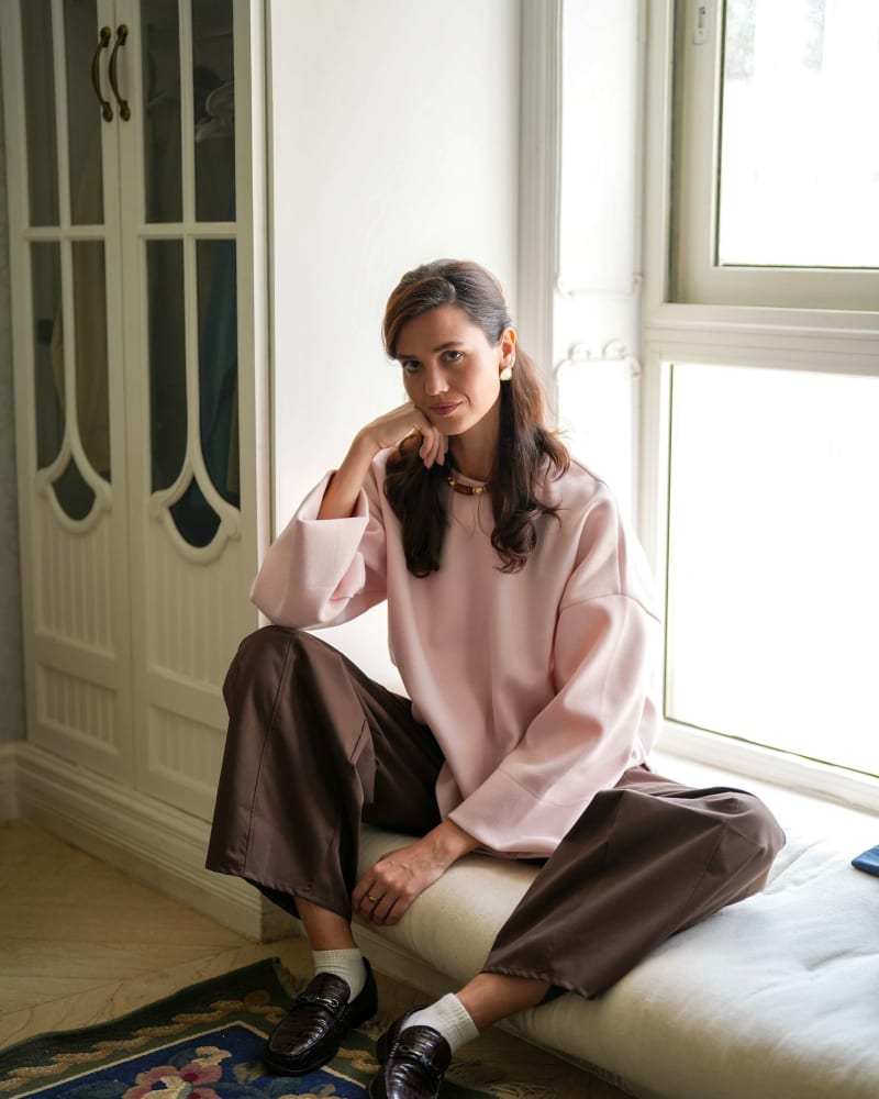 Balloon pants - Brown 
