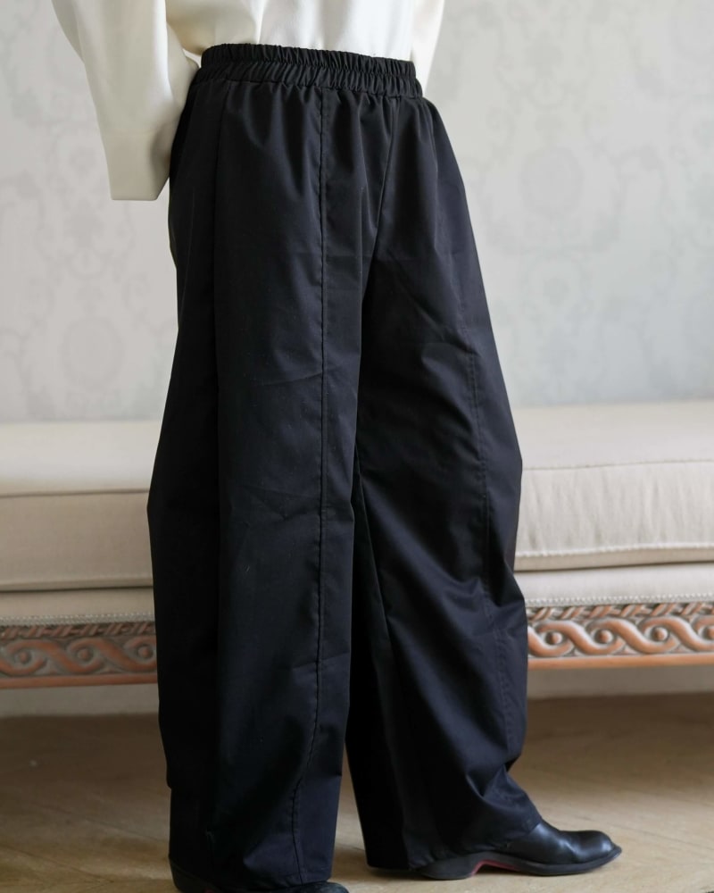 Balloon pants-black