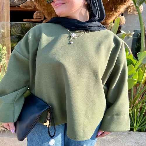 Miren top in olive 