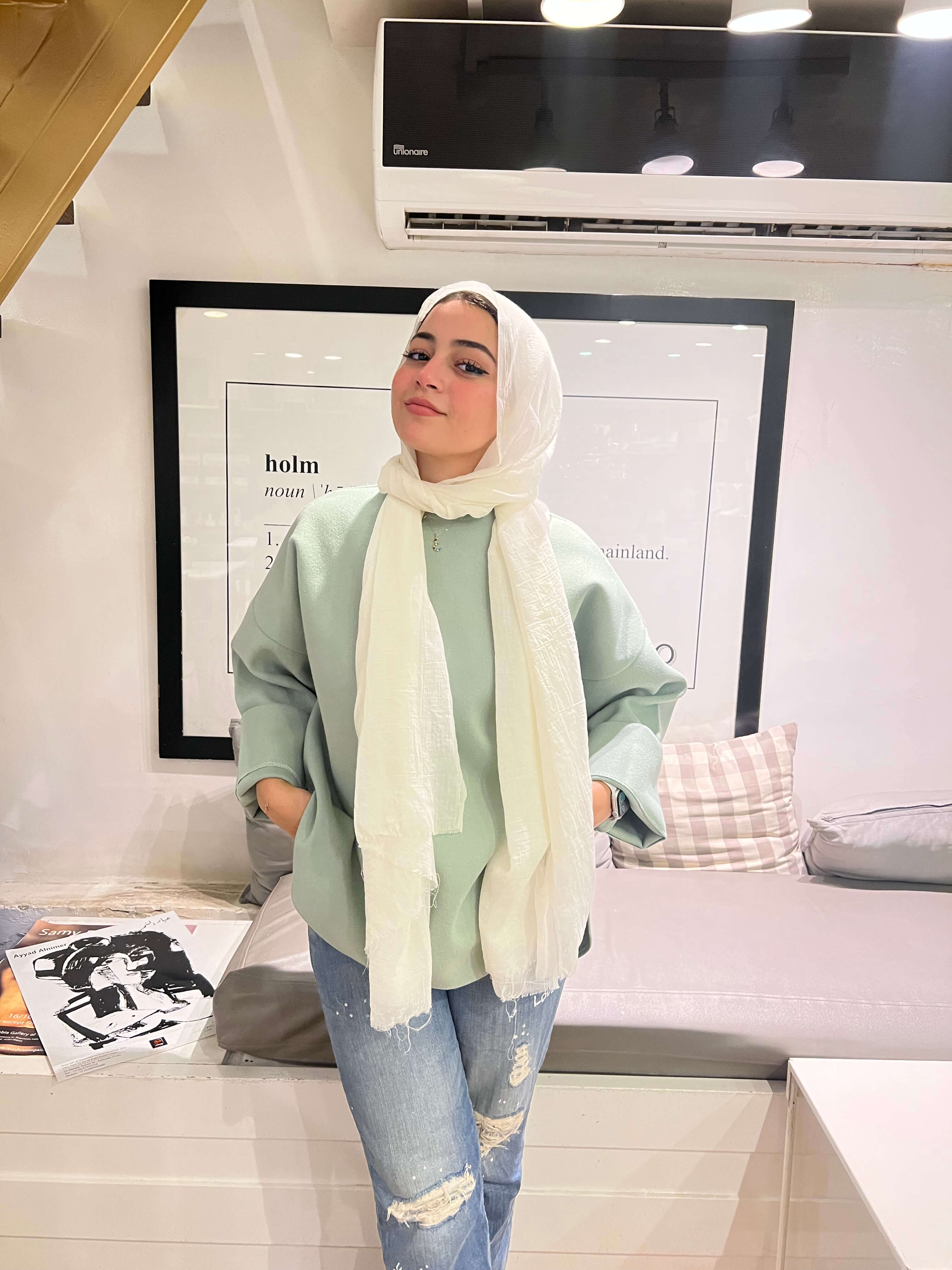  Miren top in mint green Image