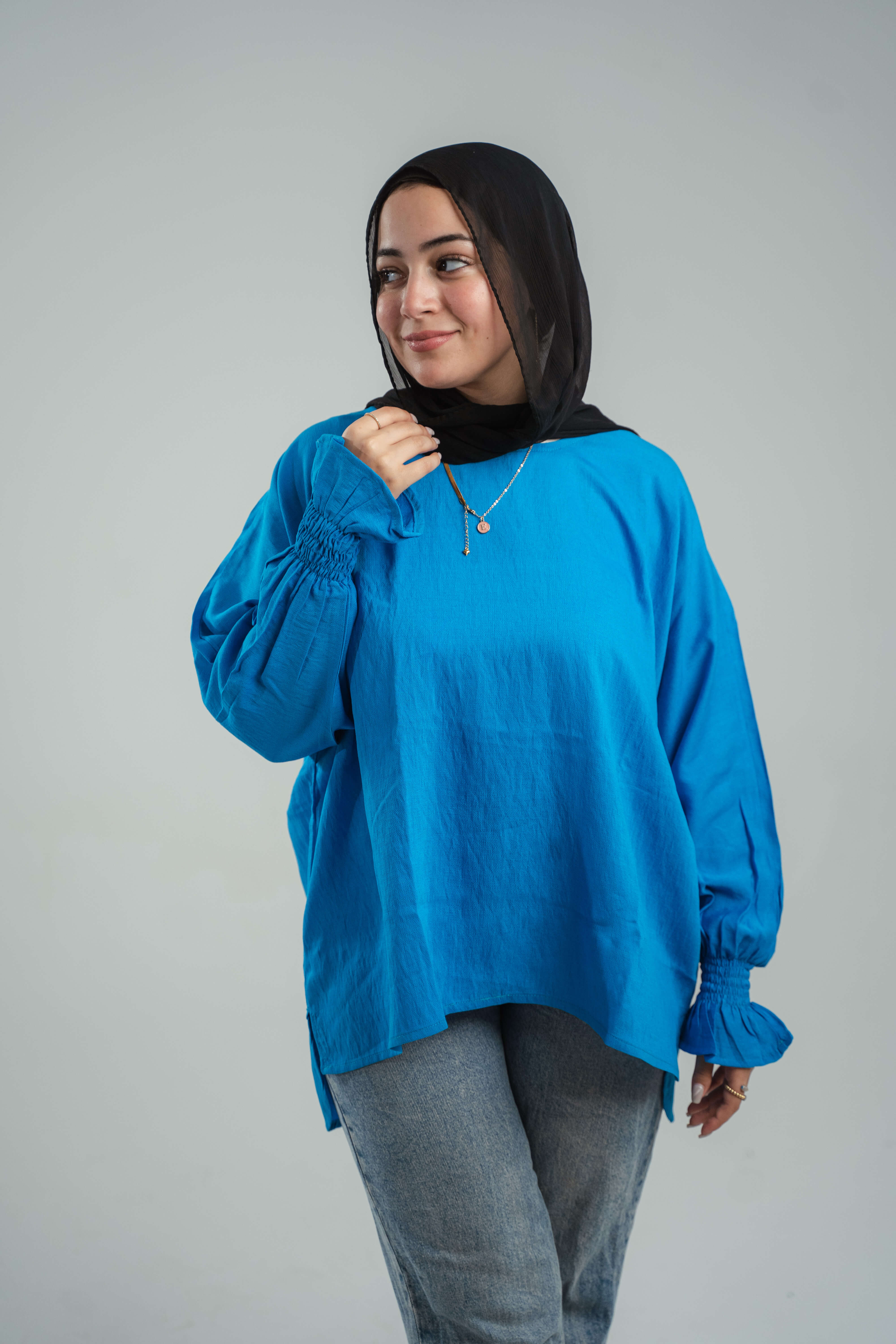 basic top in blue  Image