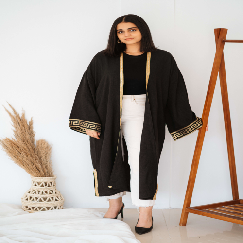  geomitric Calligraphy kaftan 