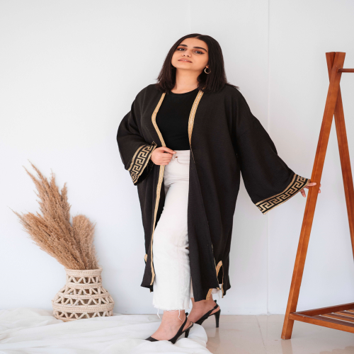  geomitric Calligraphy kaftan 